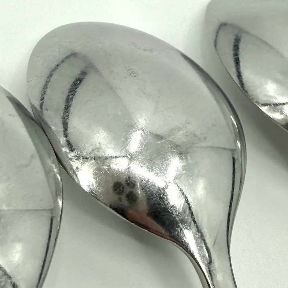 Supreme Cutlery Aperto Stainless Steel Teaspoons Set Of 5 Japan 6 inch